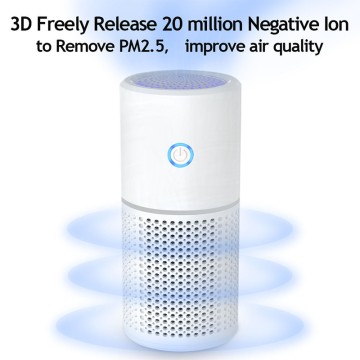 Portable Mini Car Air Purifier with True Filter