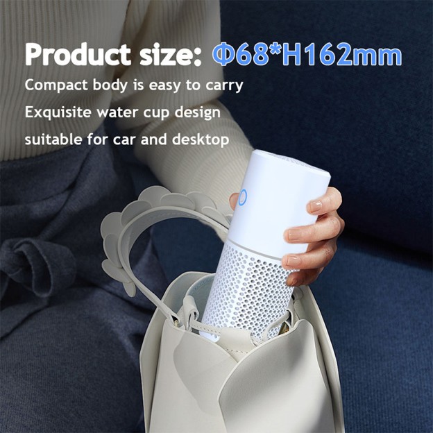 Portable Mini Car Air Purifier with True Filter Portable Mini Car Air Purifier with True Filter