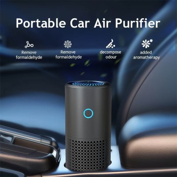Portable Car Air Purifier Ozone Deodorizer Disinfector