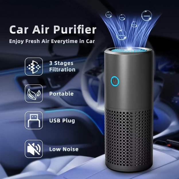 Portable Car Air Purifier Ozone Deodorizer Disinfector Portable Car Air Purifier Ozone Deodorizer Disinfector