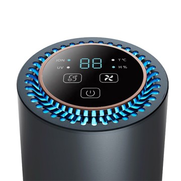 Portable Filter Air Purifier Desktop Home Office Car Ionizer