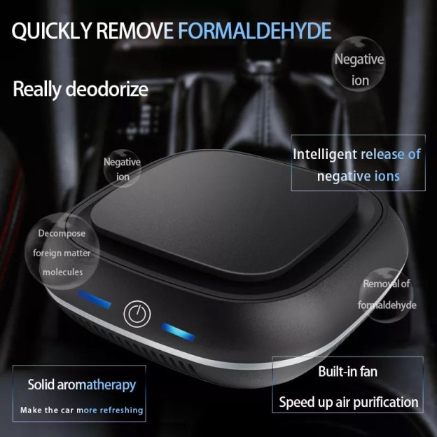 Portable Mini Car Air Purifier Negative Ion Oxygen Bar Portable Mini Car Air Purifier Negative Ion Oxygen Bar
