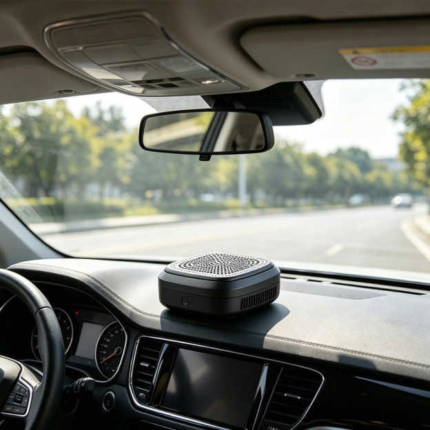New Mini Car Air Purifier Negative Ion Photocatalyst HEPA Filter New Mini Car Air Purifier Negative Ion Photocatalyst HEPA Filter