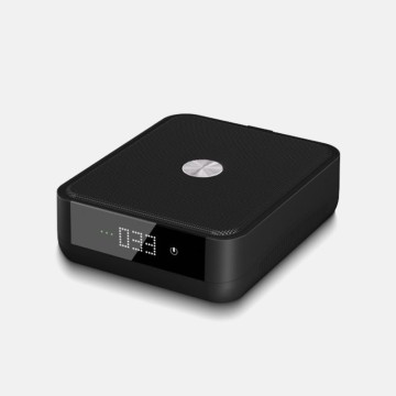 Portable Car Air Purifier Active Carbon Filter Ionizer PM2.5 Display