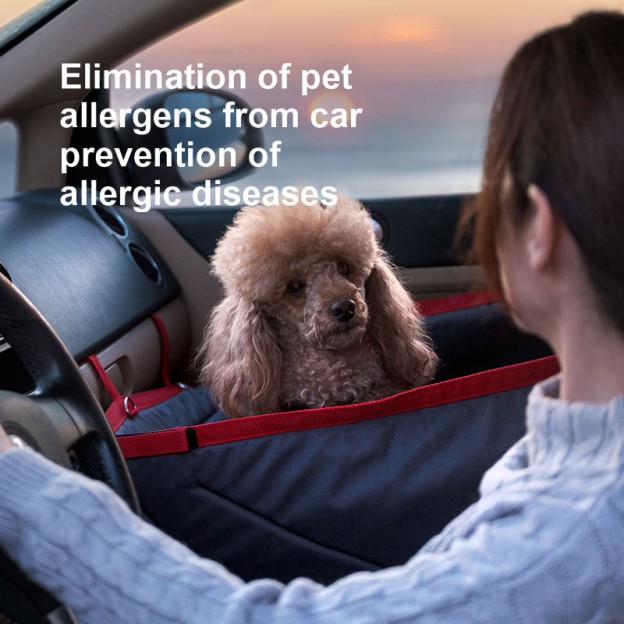 Portable Car Air Purifier Active Carbon Filter Ionizer PM2.5 Display Portable Car Air Purifier Active Carbon Filter Ionizer PM2.5 Display