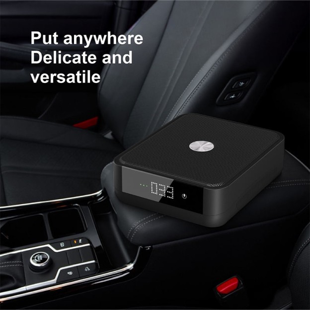 Portable Car Air Purifier Active Carbon Filter Ionizer PM2.5 Display Portable Car Air Purifier Active Carbon Filter Ionizer PM2.5 Display