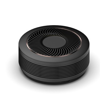 Portable Mini Car Air Purifier with Filter Convenient Air Freshener for Vehicle Household Garage Use