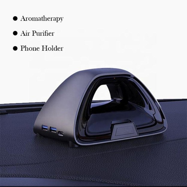 Portable Car Air Purifier H12 Filter Installation Negative Ion Generator Portable Car Air Purifier H12 Filter Installation Negative Ion Generator