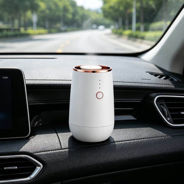 Luxury Car Fragrance Oil Diffuser Portable Powered Waterless Aroma Diffuser