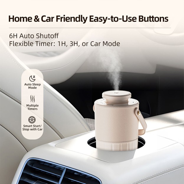 Waterless Car Aroma Diffuser Rechargeable Portable Perfume Machine Battery Air Purifier Waterless Car Aroma Diffuser Rechargeable Portable Perfume Machine Battery Air Purifier