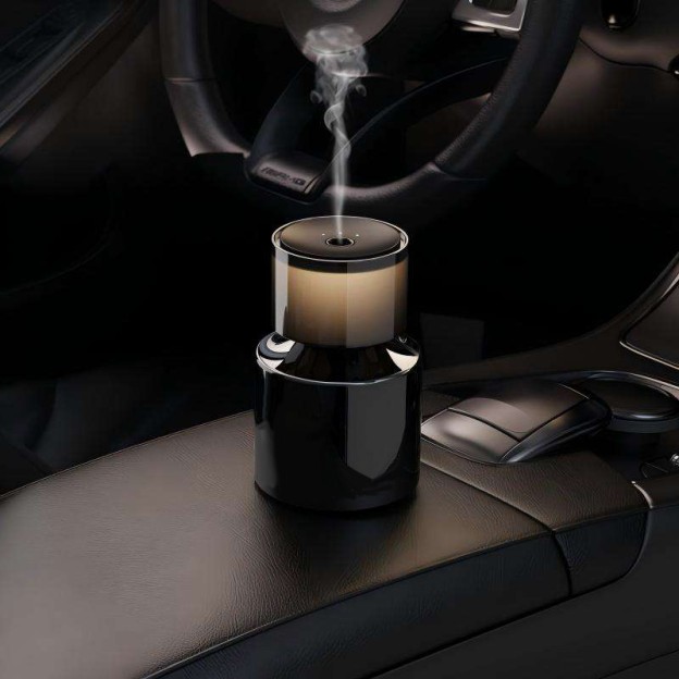 Portable Waterless Car Scent Machine Rechargeable Essential Oil Diffuser Portable Waterless Car Scent Machine Rechargeable Essential Oil Diffuser