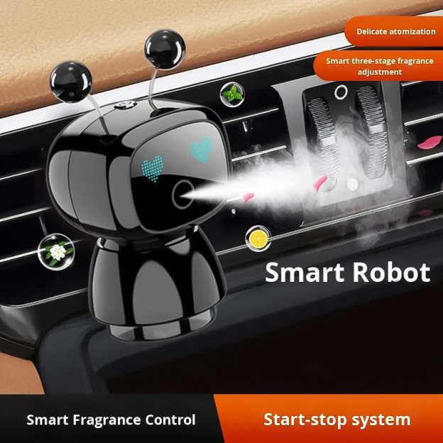 Smart Robot Car Aroma Diffuser Spray Smart Robot Car Aroma Diffuser Spray