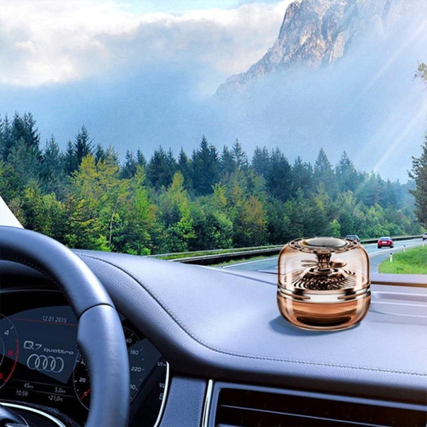 Solar Rotating Car Aromatherapy Machine ABS+Alloy 50ml Solar Rotating Car Aromatherapy Machine ABS+Alloy 50ml