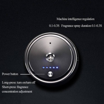 Intelligent Air Car Freshener Aromatherapy Diffuser Aluminum Alloy 30ml