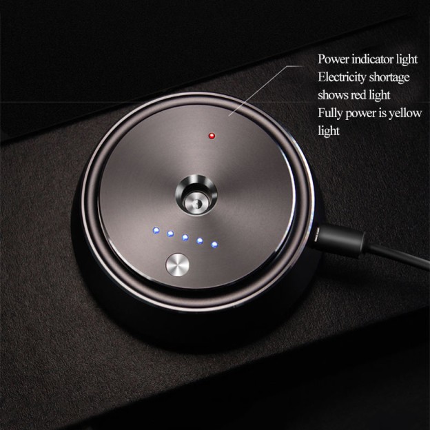 Intelligent Air Car Freshener Aromatherapy Diffuser Aluminum Alloy 30ml