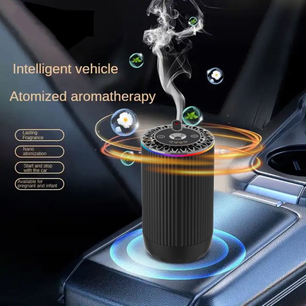 Pure Oil Waterless Aroma Diffuser Aluminum Portable Rechargeable 50ml Pure Oil Waterless Aroma Diffuser Aluminum Portable Rechargeable 50ml