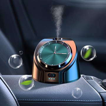 Car Aromatherapy Machine Waterless Essential Oil Diffuser Smart Clock Model