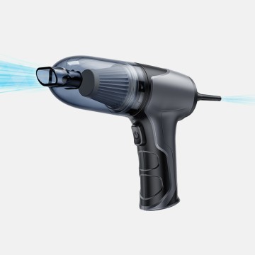 Blow and Suction 2-in-1 Car Vacuum Cleaner 4000mAh Powerful Multiple Accessories