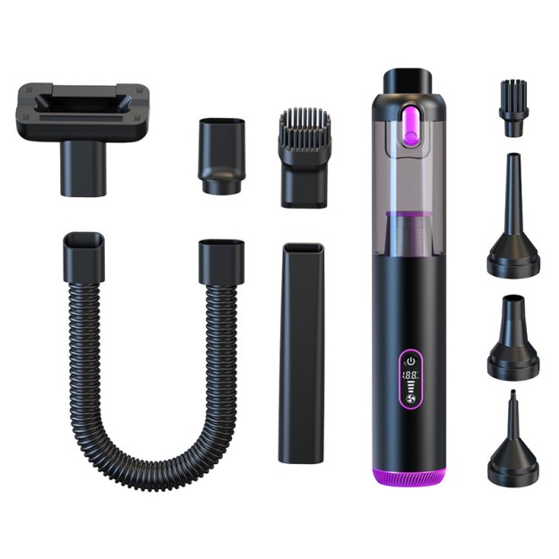 18000Pa Cordless Home Vacuum Cleaner Powerful Brushless Motor Aluminum Mini Portable Car Vacuum Cleaner 18000Pa Cordless Home Vacuum Cleaner Powerful Brushless Motor Aluminum Mini Portable Car Vacuum Cleaner