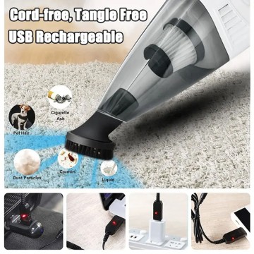 Wireless Portable Strong Suction Car Home Vacuum Cleaner