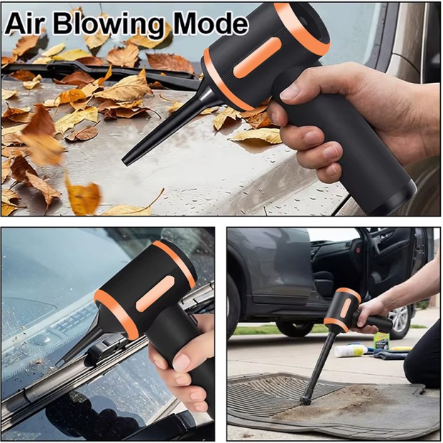 Cordless Car Vacuum Cleaner 15000Pa High Power Handheld 2-in-1 Brushless Motor Digital Display Cordless Car Vacuum Cleaner 15000Pa High Power Handheld 2-in-1 Brushless Motor Digital Display