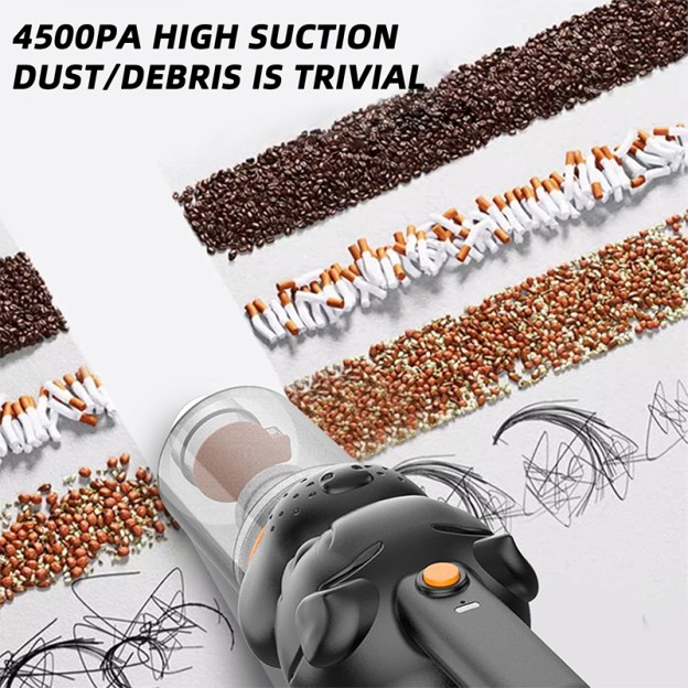 15000Pa Brushless Motor Handheld Electric Vacuum Cleaner Charging 0.5L Capacity 15000Pa Brushless Motor Handheld Electric Vacuum Cleaner Charging 0.5L Capacity
