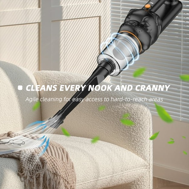15000Pa Brushless Motor Handheld Electric Vacuum Cleaner Charging 0.5L Capacity 15000Pa Brushless Motor Handheld Electric Vacuum Cleaner Charging 0.5L Capacity