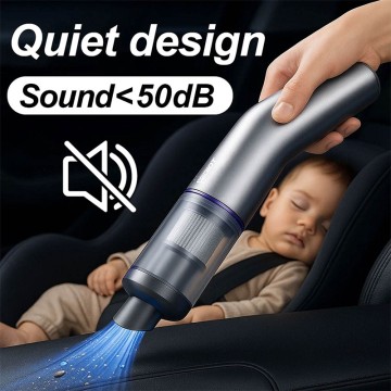 Handheld Car Vacuum Cleaner Filter Brushless Motor Charging 12000Pa Suction