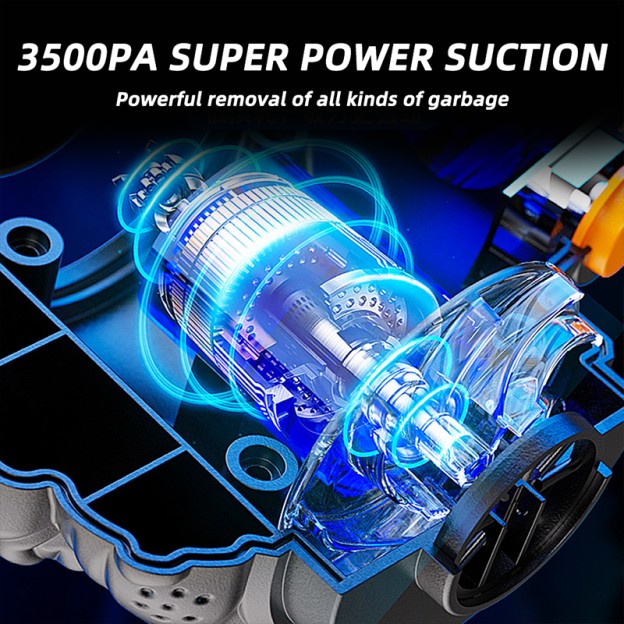 Portable Cordless Plastic Dust Blower 2800pa Handheld Wet Dry Car Vacuum Cleaner Portable Cordless Plastic Dust Blower 2800pa Handheld Wet Dry Car Vacuum Cleaner