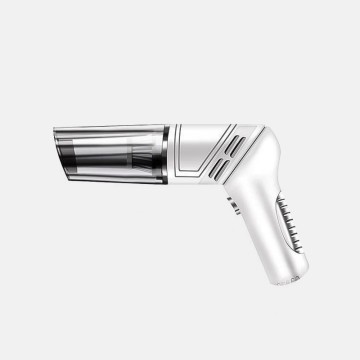 White Wireless Folding Car Vacuum Cleaner Powerful Handheld Vacuum