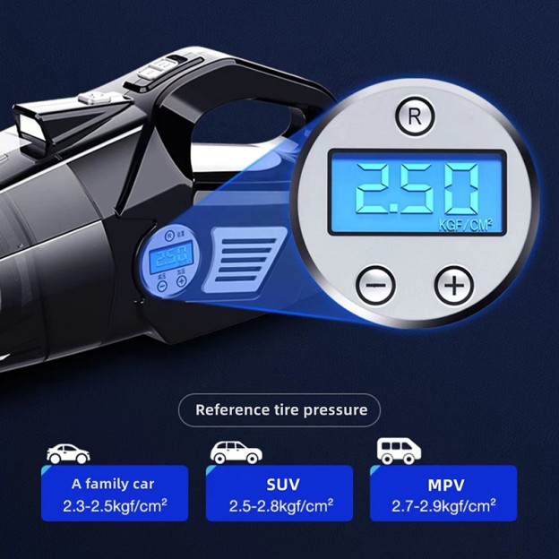 Portable Car Vacuum Cleaner DC 11.1V 70W 6000Pa Cyclone Wet/Dry Portable Car Vacuum Cleaner DC 11.1V 70W 6000Pa Cyclone Wet/Dry