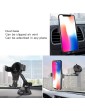 10W Charging Telescopic Phone Mount Stand Car Wireless Charger