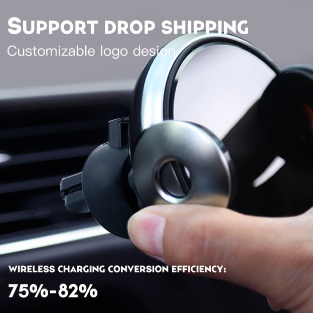 Magnetic Sensor Car Wireless Charger CD Slot Phone Holder Magnetic Sensor Car Wireless Charger CD Slot Phone Holder