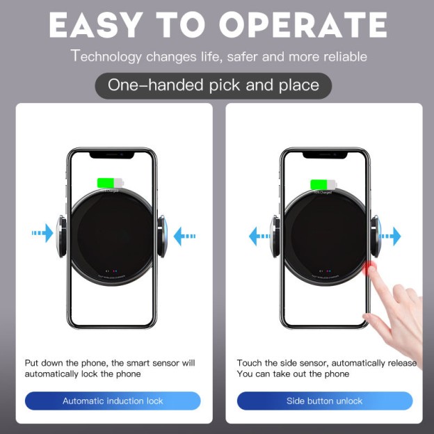 Magnetic Sensor Car Wireless Charger CD Slot Phone Holder Magnetic Sensor Car Wireless Charger CD Slot Phone Holder