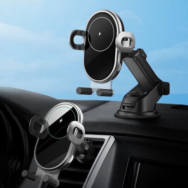 10W Vent Dashboard Suction Automatic Sensor Smartphone Wireless Charger Car Mount 10W Vent Dashboard Suction Automatic Sensor Smartphone Wireless Charger Car Mount