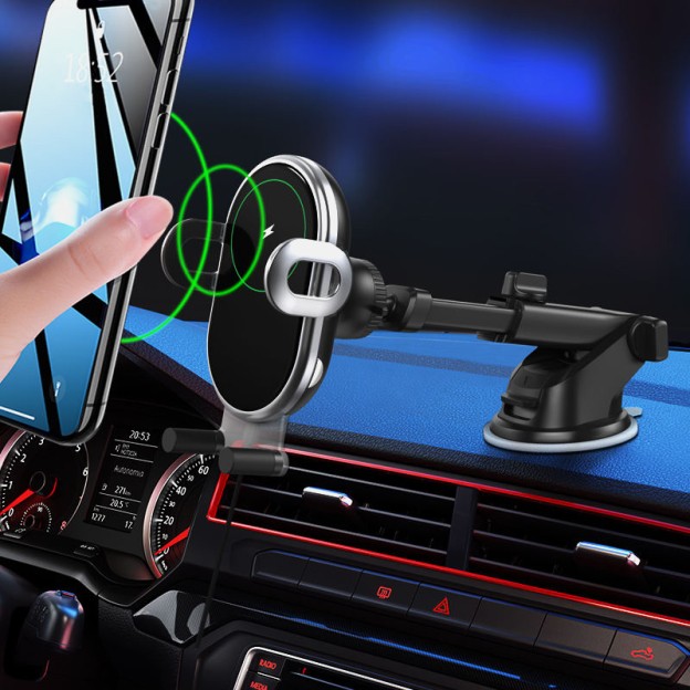 10W Vent Dashboard Suction Automatic Sensor Smartphone Wireless Charger Car Mount 10W Vent Dashboard Suction Automatic Sensor Smartphone Wireless Charger Car Mount