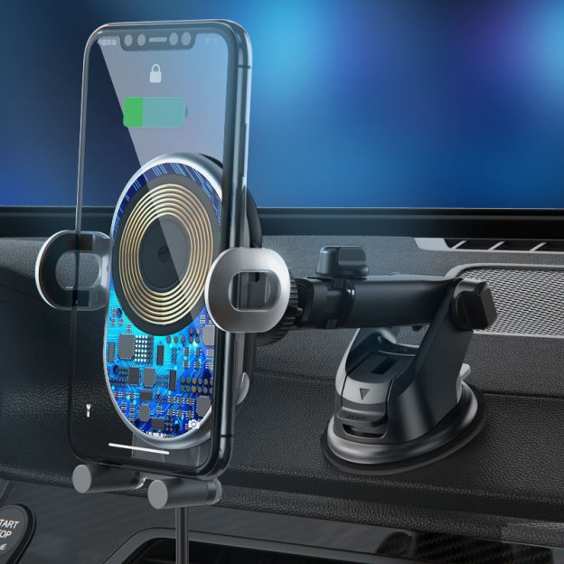10W Vent Dashboard Suction Automatic Sensor Smartphone Wireless Charger Car Mount 10W Vent Dashboard Suction Automatic Sensor Smartphone Wireless Charger Car Mount