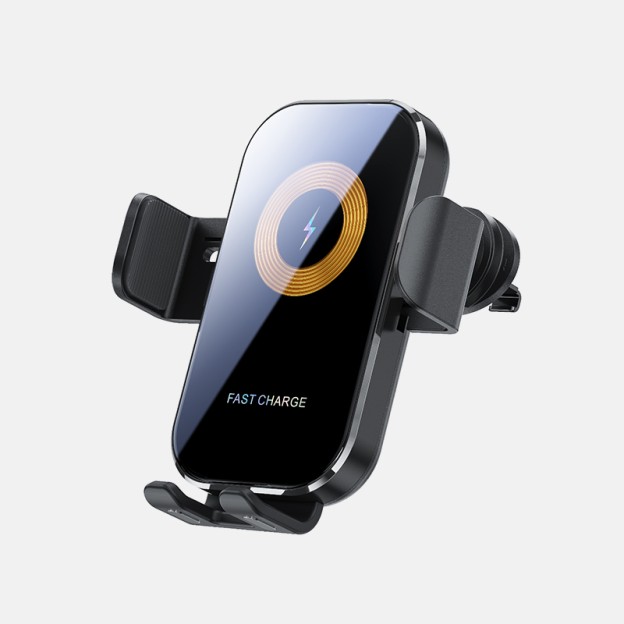 15W Wireless Car Charger Smart Induction Auto-Clamp Mount