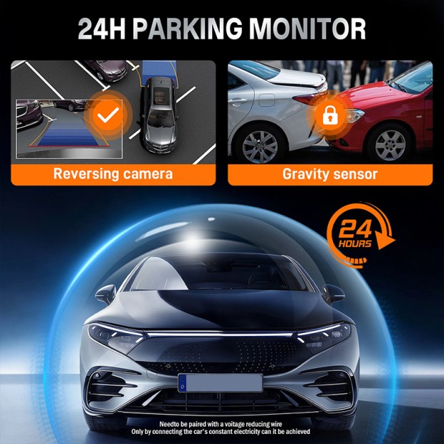Full View Four-Channel 1080P HD Night Vision Car Dashcam Full View Four-Channel 1080P HD Night Vision Car Dashcam