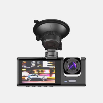 Three-Lens Car Dashcam 1080P Full HD Night Vision Reverse Assist
