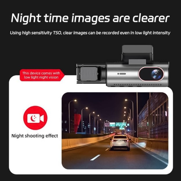 HD 1296P Dual Dashcam 3 Inch Screen Front and Rear Parking Monitor HD 1296P Dual Dashcam 3 Inch Screen Front and Rear Parking Monitor