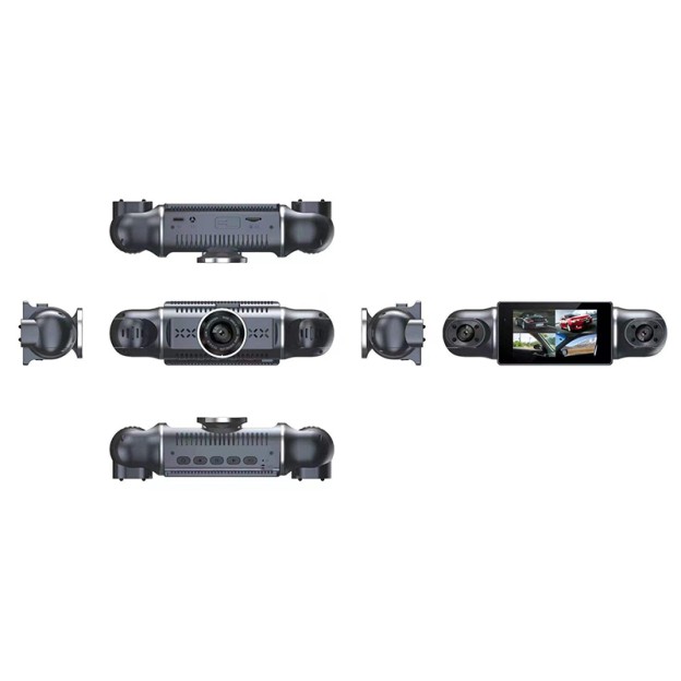 Four Camera Car Dual Lens HD 1080p Touch Screen Dash Cam Four Camera Car Dual Lens HD 1080p Touch Screen Dash Cam