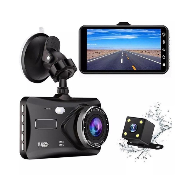 3-Lens Dash Cam HD 1080p 170 Degree Wide Angle Video Recorder 3-Lens Dash Cam HD 1080p 170 Degree Wide Angle Video Recorder