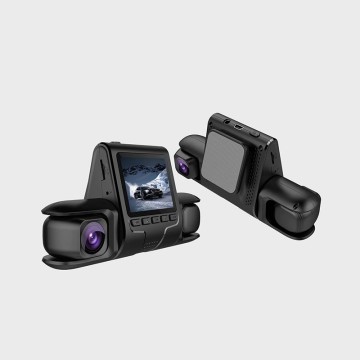 Three Lens 1080p Car Dash Camera with Night Vision and WiFi