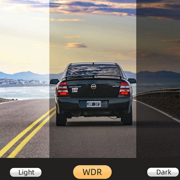 1080p Dual Lens Car Black Box Dashcam Loop Recording Vehicle Safety Dashboard Camera