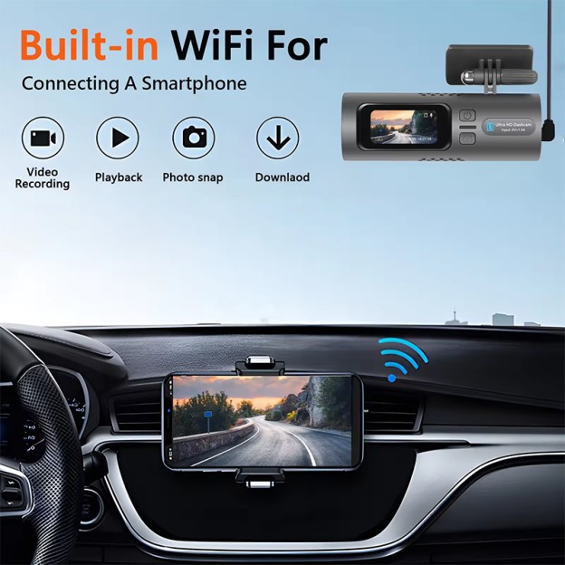 Ultra High Definition 4K Car Dash Cam 1.5 Inch Night Vision Hidden Black Box Degree Wide Angle G Sensor Ultra High Definition 4K Car Dash Cam 1.5 Inch Night Vision Hidden Black Box Degree Wide Angle G Sensor