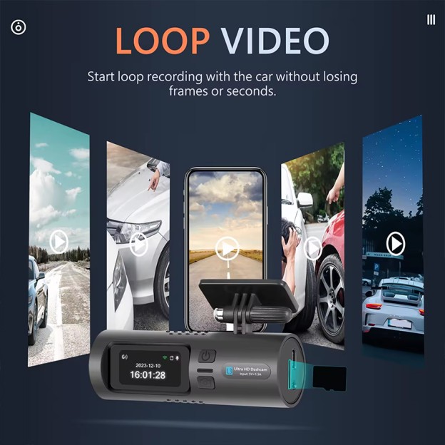 Ultra High Definition 4K Car Dash Cam 1.5 Inch Night Vision Hidden Black Box Degree Wide Angle G Sensor Ultra High Definition 4K Car Dash Cam 1.5 Inch Night Vision Hidden Black Box Degree Wide Angle G Sensor