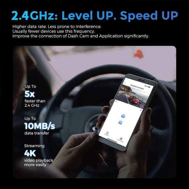 GPS Front Rear Dual Lens 4K Dash Cam Vehicle Black Box GPS Front Rear Dual Lens 4K Dash Cam Vehicle Black Box