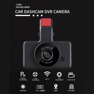 Loop Recording Gravity Sensor Parking Monitor Motion Detection Dashboard 1080P Night Vision Vehicle Dash Cam