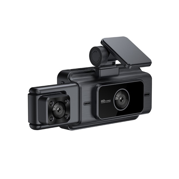 Three Channel Car Black Box 1080p Dashcam Cycle Recording Vehicle Safety Dashboard Camera Three Channel Car Black Box 1080p Dashcam Cycle Recording Vehicle Safety Dashboard Camera